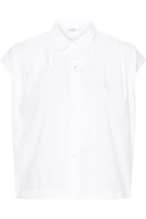TRANSIT Sleeveless darted blouse