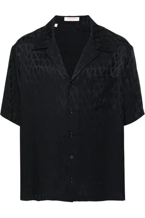VALENTINO GARAVANI Toile Iconographe-pattern silk shirt