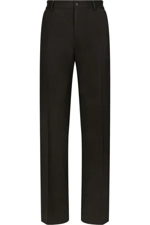 Dolce & Gabbana Straight-leg wool trousers