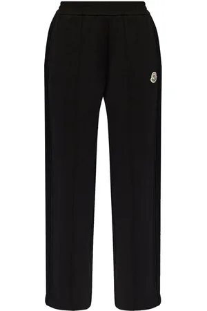 Moncler Logo-patch virgin wool track pants