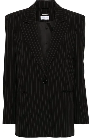 Patrizia Pepe Pinstripe single-breasted blazer