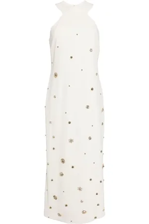 Elie saab Stud-embellished midi dress