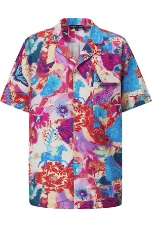 SHANGHAI TANG X Jacky Tsai graphic-print shirt