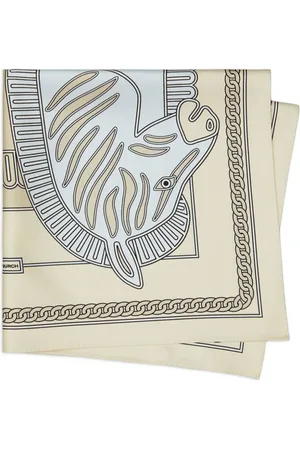 Tory Burch Zebra-print silk neckerchief