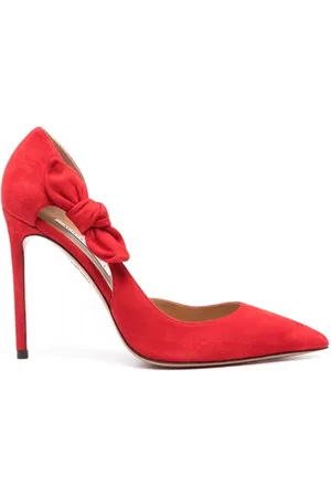 Aquazzura Very Bow Tie 105mm pumps