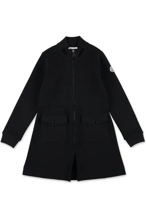 Moncler Logo-patch cotton-blend dress