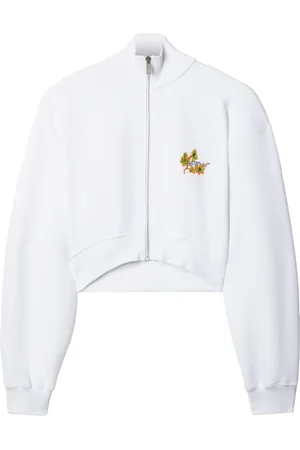 OFF-WHITE Ramage Flower Arrow cotton sweatshirt