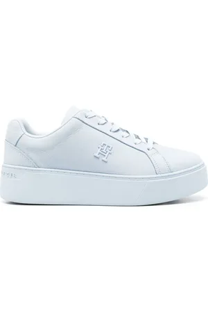 Tommy Hilfiger Court 45mm leather flatform sneakers