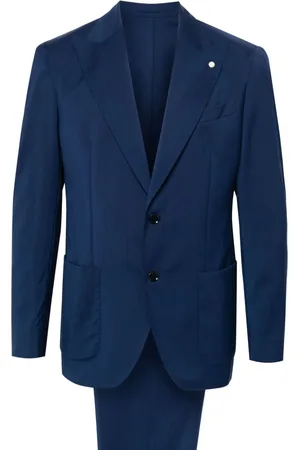 LUIGI BIANCHI MANTOVA Single-breasted wool suit
