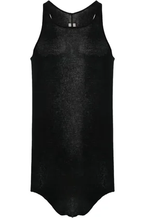 Rick Owens Seam-detail cotton tank top