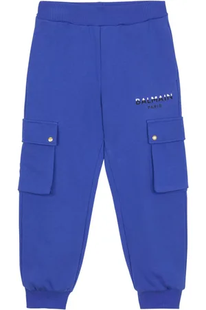 Balmain Logo-print cotton track pants