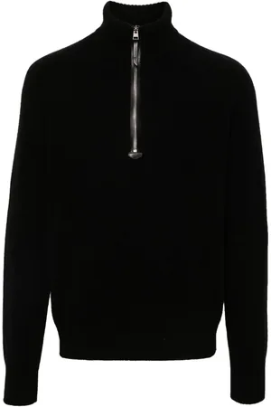 Tom Ford Half-zip wool blend jumper