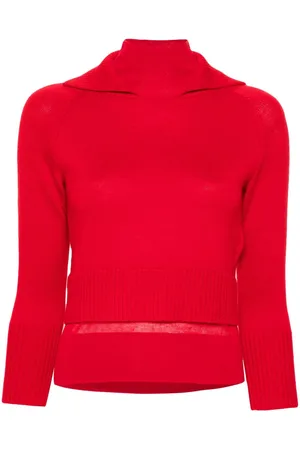 Victoria Beckham Roll-neck layered jumper