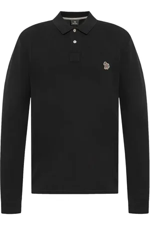 Paul Smith Logo-patch cotton polo shirt