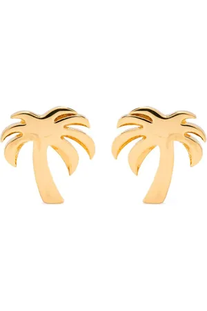 Palm Angels Palm tree-shaped stud earrings