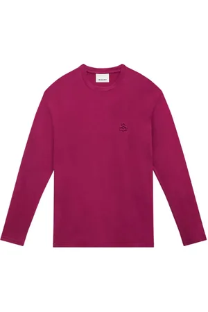 Isabel Marant Aloni logo-embroidered T-shirt