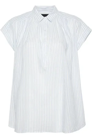 NILI LOTAN Normandy striped blouse