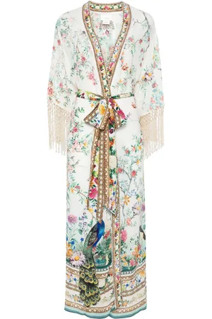 Camilla Floral crepe maxi dress