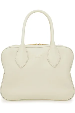 Salvatore Ferragamo Logo-stamp leather tote bag