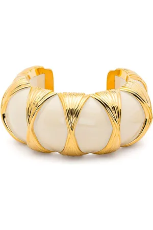 Aurélie Bidermann Rosario -plated cuff bracelet