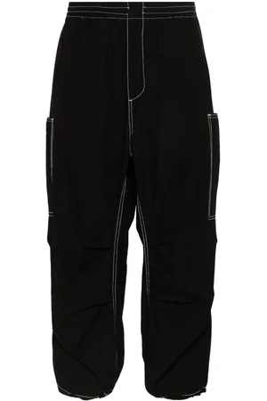 SUNNEI Contrast-stitching cargo pants