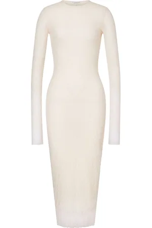 Serafini Layered lace midi dress