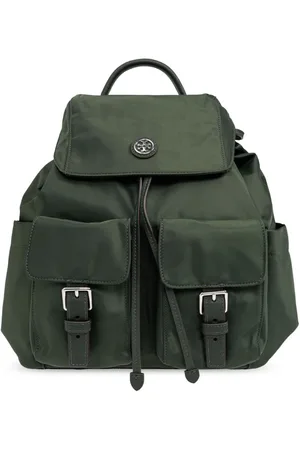 Tory Burch Recycled nylon flap backpack
