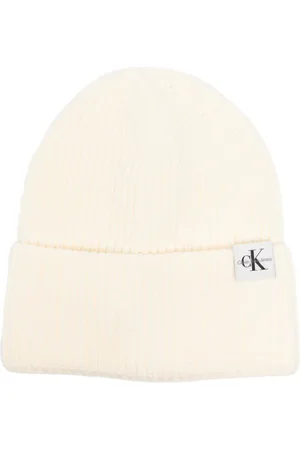 Calvin Klein Logo-patch knitted beanie