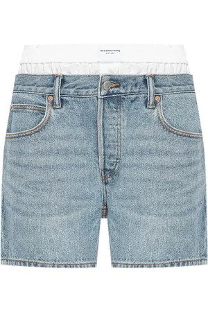 Alexander Wang Layered denim shorts