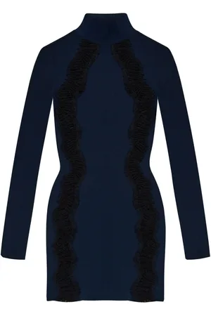 Stella McCartney Perforated-detailing mini dress