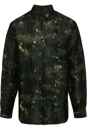 HENRIK VIBSKOV Cast abstract pattern-print shirt