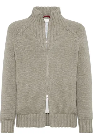 Brunello Cucinelli Padded cashmere cardigan