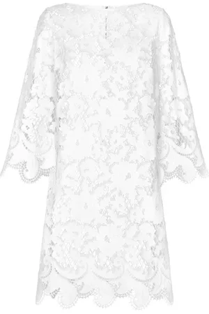 Dolce & Gabbana Embroidered mesh minidress