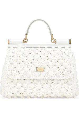Dolce & Gabbana Large Sicily interwoven tote bag