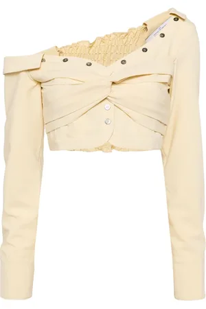 Rokh Twisted asymmetric blouse
