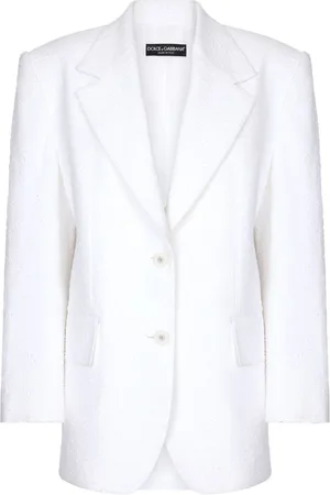 Dolce & Gabbana Single-breasted tweed blazer