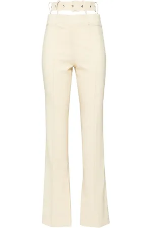Rokh Belted flared trousers