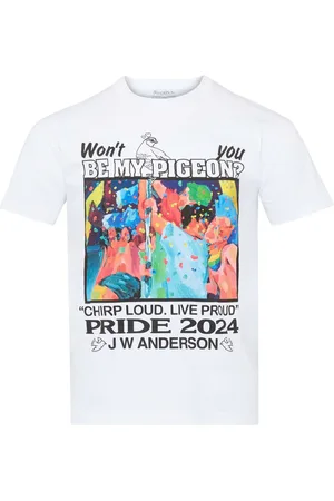 J.W.Anderson Graphic-print organic-cotton T-shirt