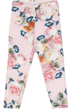 MONNALISA Floral-print leggings