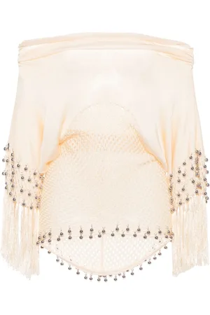 Paco rabanne Pendant ruched top