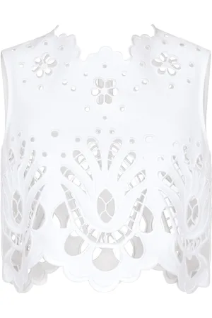 Dolce & Gabbana Cut-out cotton crop top