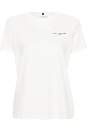 Tommy Hilfiger Logo-print organic-cotton T-shirt