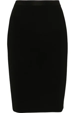 Saint Laurent Knitted pencil skirt