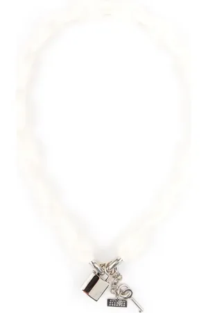 Maison Margiela Padlock chain-link necklace
