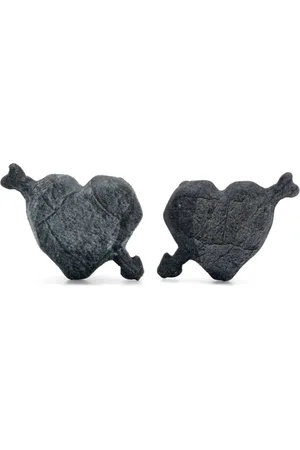 SUNNEI Small Cuore di Pietra earrings