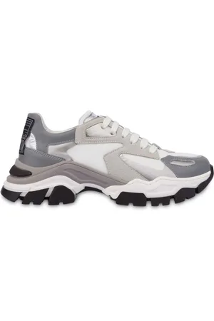 Moschino Panelled lace-up sneakers