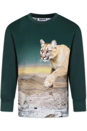 Molo Graphic-print organic cotton T-shirt