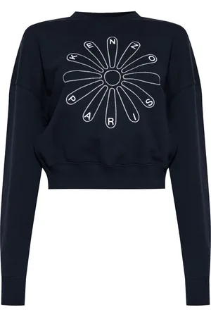 Kenzo Embroidered-logo cotton sweatshirt