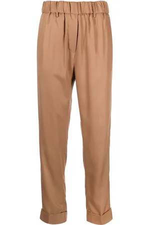 Nine In The Morning Cropped elasticated-waistband trousers