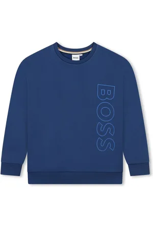 HUGO BOSS Logo-print crew-neck sweatshirt